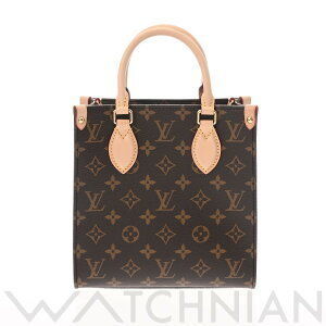 Louis Vuitton Monogram Sac Plat Brown Canvas Tote Bag